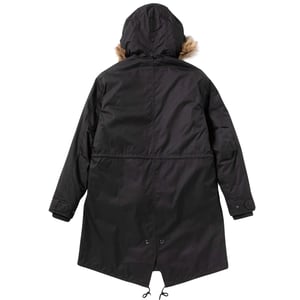 Fred Perry - 2-in-1-Parkajacke mit Reißverschluss in Schwarz