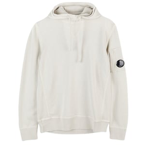 CP Company Lens Arm Beige Hoodie Herren