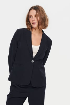Blazer Gerade Passform blue navy