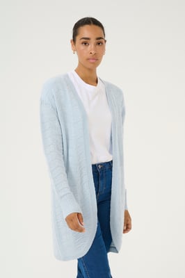 Strickjacke Regular fit blue