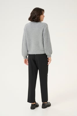 Strickjacke Baggy fit light grey
