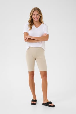 Shorts Skinny fit beige