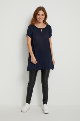 Tunika Regular fit blue navy