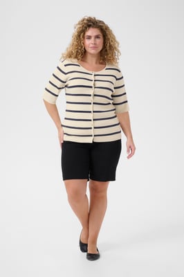 Strickjacke Regular fit cream