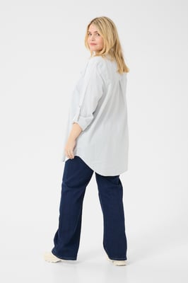 Tunika Loose fit blue white