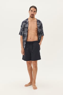 Badebekleidung Gerade Passform navy blue