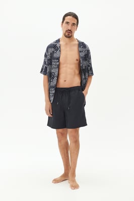 Badebekleidung Gerade Passform navy blue
