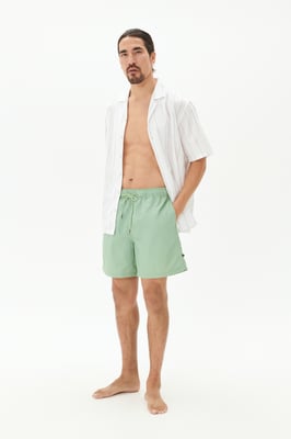Badebekleidung Gerade Passform green