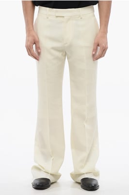 Flare-Fit-Hose in Beige