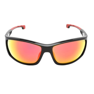 Carrera - Sonnenbrille „Carduc" mit rotem und schwarzem Rahmen und mehrschichtigen Gläsern