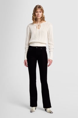 Damen Jeans Bootcut Bootcut Fit