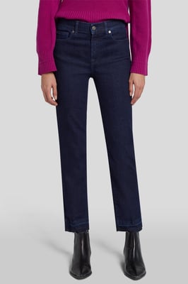 Damen Jeans The Straight Crop Straight Fit