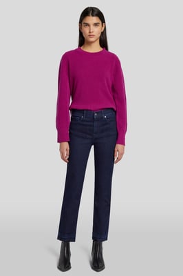 Damen Jeans The Straight Crop Straight Fit