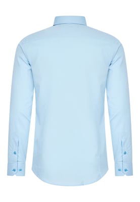 Pastell Hemd S - 6XL Slim Fit Cotton-Stretch