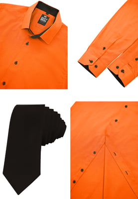 Hemd mit Krawatte Set