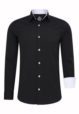 Business Hemd S - 6XL Slim Fit Premium Cotton-Stretch
