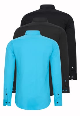 3er Set Business Hemd