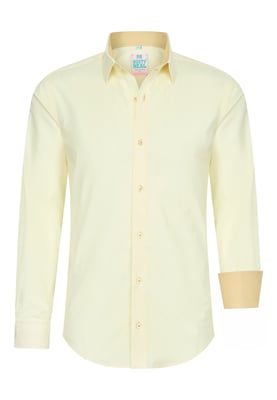 Pastell Hemd S - 6XL Slim Fit Cotton-Stretch