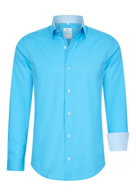 Pastell Hemd S - 6XL Slim Fit Cotton-Stretch