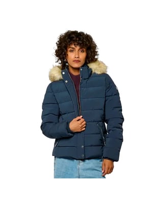 Kaporal Damen-Daunenjacke Mibby in Marineblau
