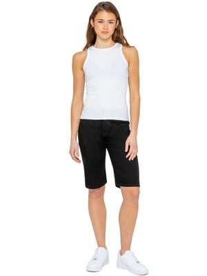 Enzo | Lange Denim-Shorts für Damen