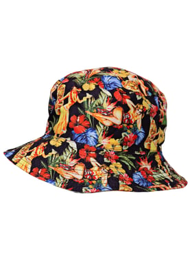 King Kerosin Herren Bucket Hat Naked mehrfarbig