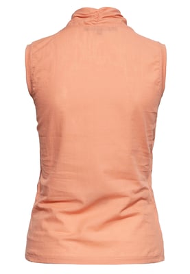 Amor, Truth & Trust Damen Ärmellose Wickelbluse pfirsich