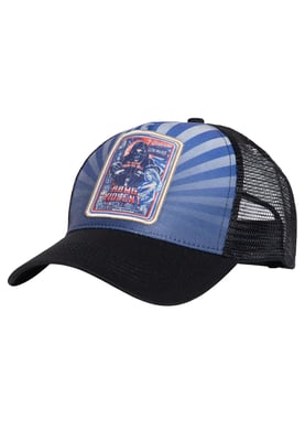 King Kerosin Herren Trucker Cap Raw & Violent blau