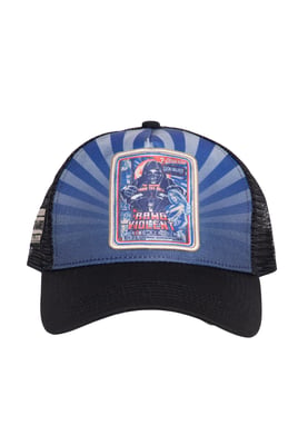 King Kerosin Herren Trucker Cap Raw & Violent blau