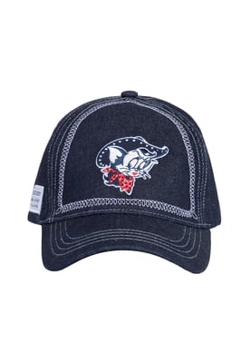 Queen Kerosin Damen Trucker Cap Rebel At Heart Texas Pride blau