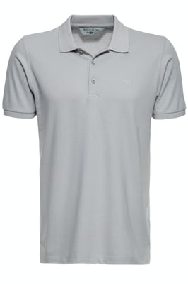 Way of Glory Herren WAY OF GLORY Herren Premium Poloshirt aus hochwertigem Pikee grau