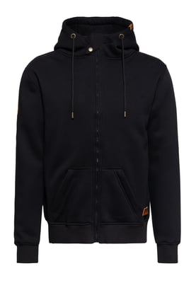 King Kerosin Herren Outdoor Sweatjacke K.K. Adventure Gear schwarz