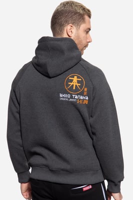 Akito Tanaka Herren Kapuzen Sweater Attraction anthrazit