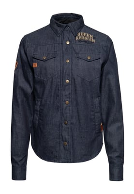 Queen Kerosin Damen Outdoor Funktionshemd Q.K. Queen Kerosin - Speedway Queens dunkelblau