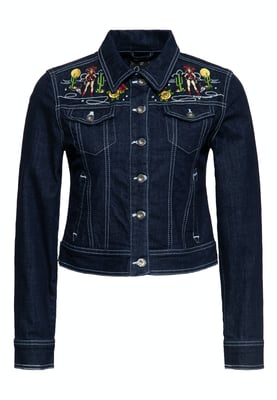 Queen Kerosin Damen Denim Jeansjacke Denim