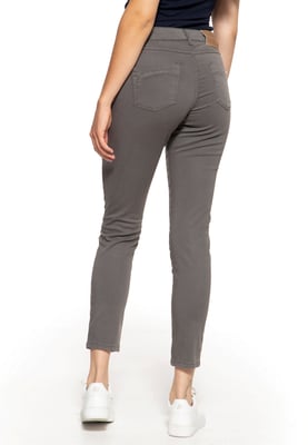 Amor, Truth & Trust Damen Slim Fit Hose Leoni grau