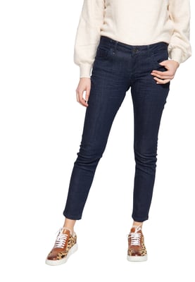 Amor, Truth & Trust Damen Basic 5-Pocket Jeans Leoni rinsed