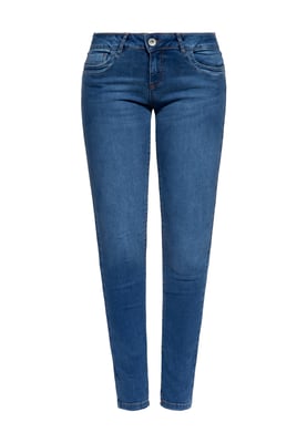Amor, Truth & Trust Damen Jeanshose Leoni mittelblau