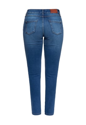 Amor, Truth & Trust Damen Jeanshose Leoni mittelblau