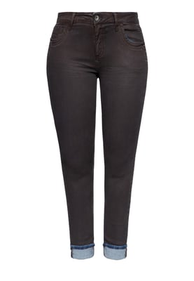 Amor, Truth & Trust Damen 5-Pocket Jeans Leoni blau