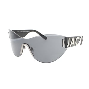Schwarze Sonnenbrille mit Marc Jacobs-Markenlogo