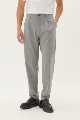 Casual Hose Gerade Passform grey