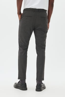 Casual Hose Gerade Passform melange