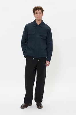 Jacke Gerade Passform navy