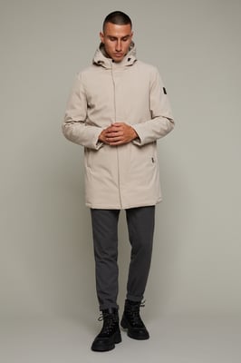 Jacke Gerade Passform light grey