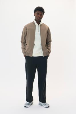 Jacke Gerade Passform brown