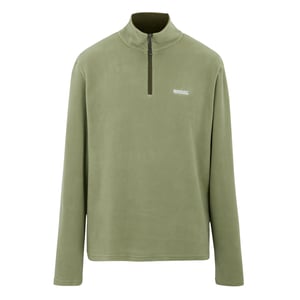 Regatta Great Outdoors Herren Thompson Fleece-Top mit Reißverschluss bis zur Brust (Ölgrün)