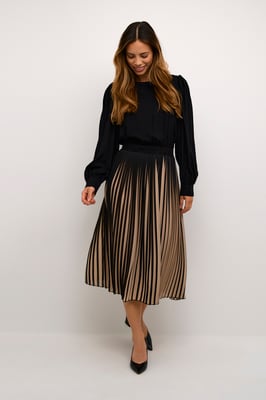 Jersey-Kleid im Relaxed Fit black