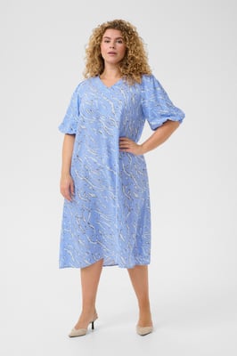 Kleid A-shape blue