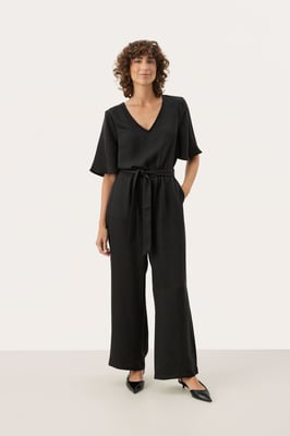 Overall Gerade Passform black